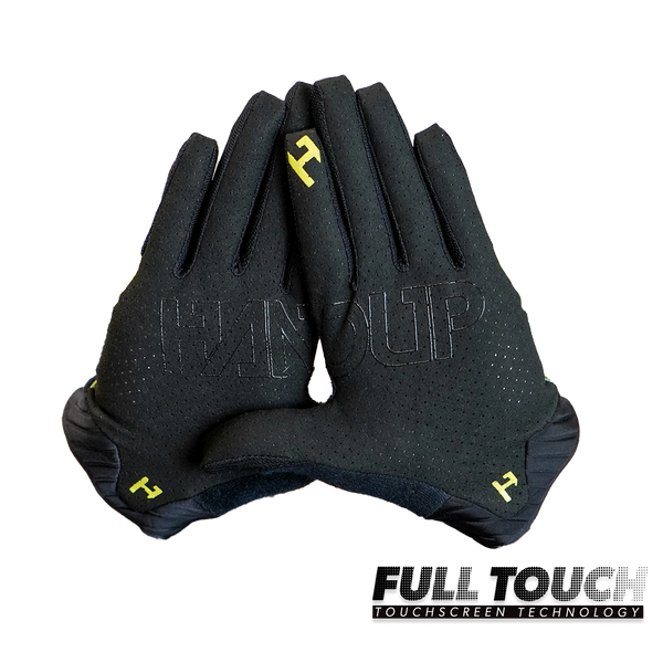 Велосипедні перчатки Handup PRO - Olive/ Hi Viz Yellow M PROP4079 фото
