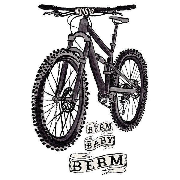 Чоловіча футболка Cycology - Berm Baby Berm (100% бавовна) S 206_MCNT_2XL фото
