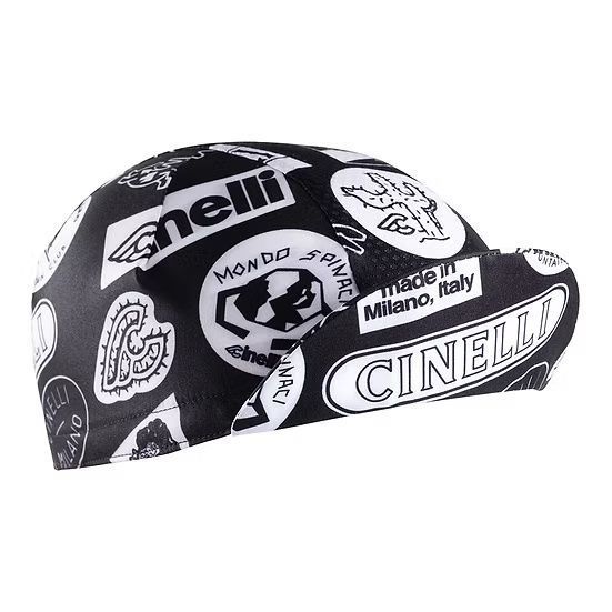 Велокепка Cinelli Supercorsa Granciclosmo Black 65040000-360 фото