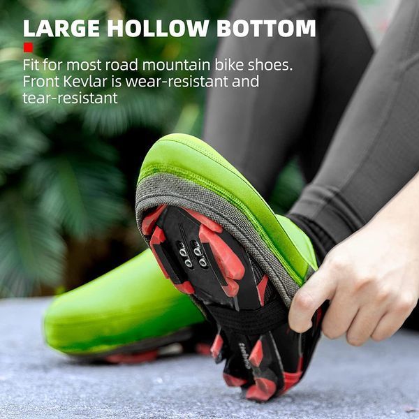 Бахіли термо на носок Rockbros Neon Yellow M (41-43 ) 22421234005 фото