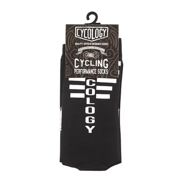 Велосипедні шкарпетки Cycology Reflective Logo Black SOCKRF03 фото