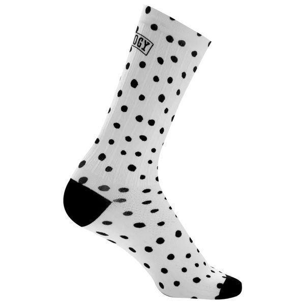Велосипедні шкарпетки Cycology Polka Dot White Long SOCK63 фото
