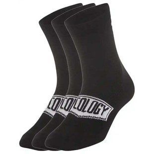 Велосипедні шкарпетки Cycology Reflective Logo Black 3 Pack SOCKRF10 фото