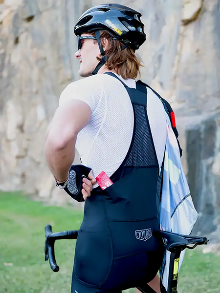 Велошорти карго з лямками та памперсом Cycology Cargo Bib Shorts (Чорні) S BIB45_M_S фото