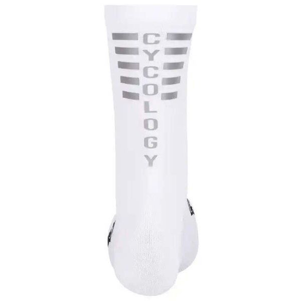 Велосипедні шкарпетки Cycology Reflective Logo White 3 Pack SOCKRF09 фото