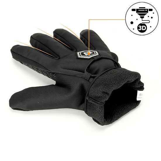 Велорукавиці з віндстопером Rockbros S077-6BK (XL) S077-6BK-M фото