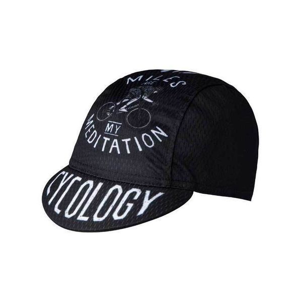 Велокепка Cycology Miles are my Meditation Black CAP_MEDITATION_BLACK фото