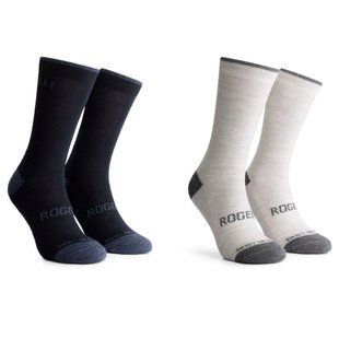 Велошкарпетки зимові з вовни меріноса Rogelli Wool 2-pack Blue/Grey 40-43 ROG352284.36.39 фото