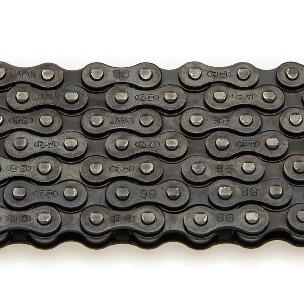 Ланцюг Izumi Standard Black 1шв 116 зв. fixed gear, трекінг, фікс ES410 фото