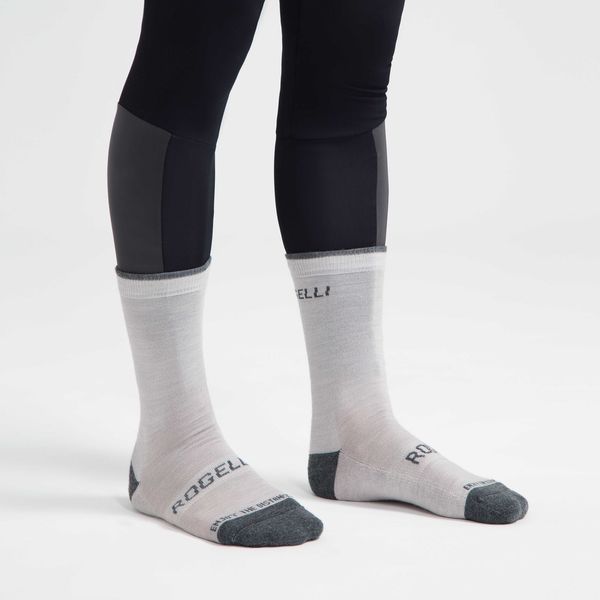 Велошкарпетки зимові з вовни меріноса Rogelli Wool 2-pack Blue/Grey 40-43 ROG352284.36.39 фото