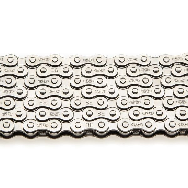 Ланцюг Izumi Standard Silver 1шв 116 зв. fixed gear, трекінг, фікс ES410NP фото