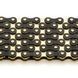 Ланцюг Izumi Jet Black/Gold 1шв 116 зв. fixed gear, трекінг, фікс ES410JB/G фото 2