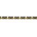 Ланцюг Izumi Jet Black/Gold 1шв 116 зв. fixed gear, трекінг, фікс ES410JB/G фото 11