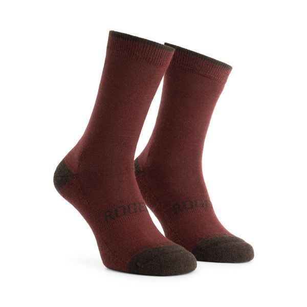 Велошкарпетки зимові з вовни меріноса Rogelli Wool 2-pack Bordeaux/Brown 36-39 RC4510000.690.39 фото