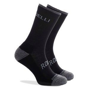 Велошкарпетки зимові з вовни меріноса Rogelli Wool чорні 36-39 007.050.36.39 фото